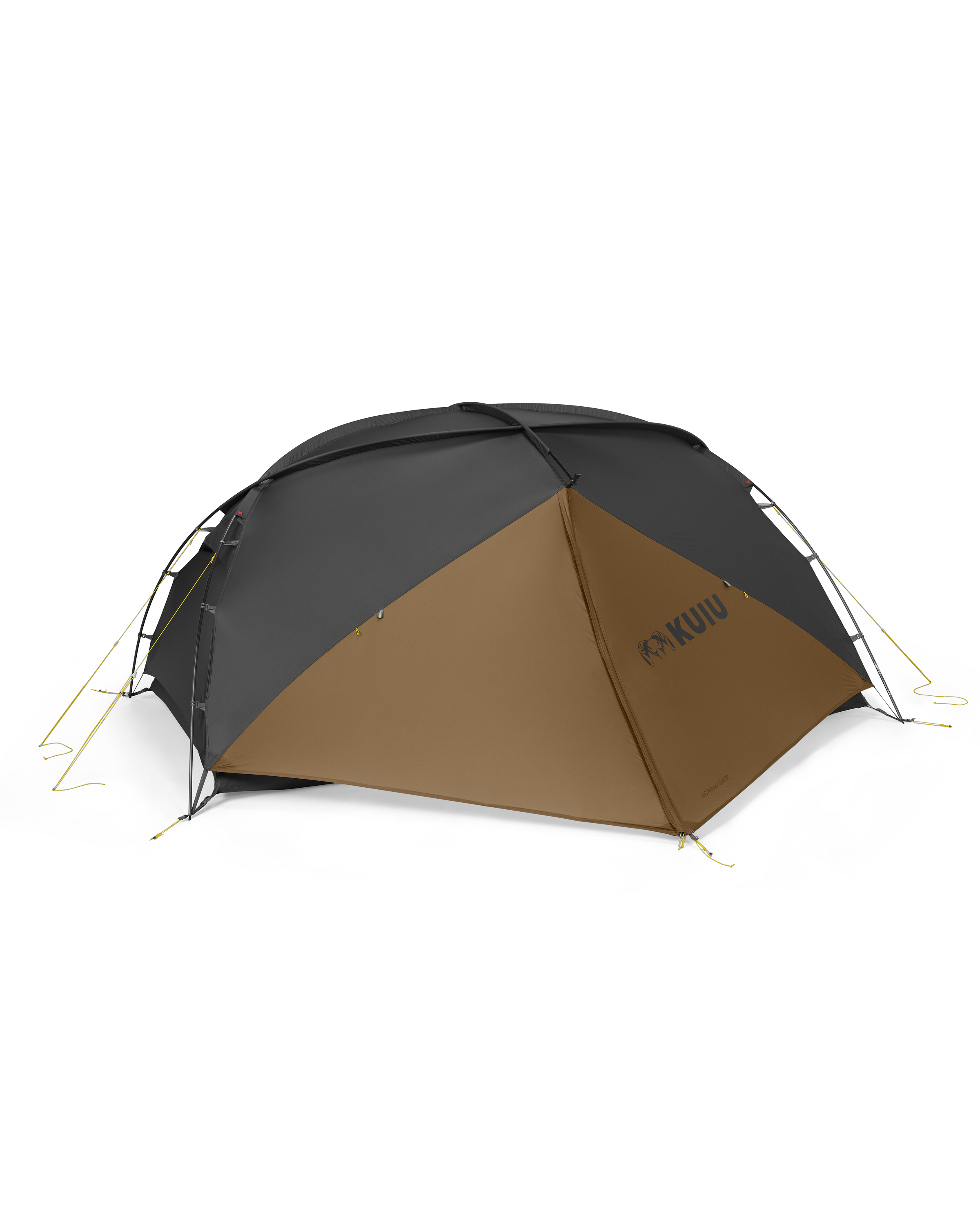 Mountain Star 2 Person Tent | Gunmetal-Camel