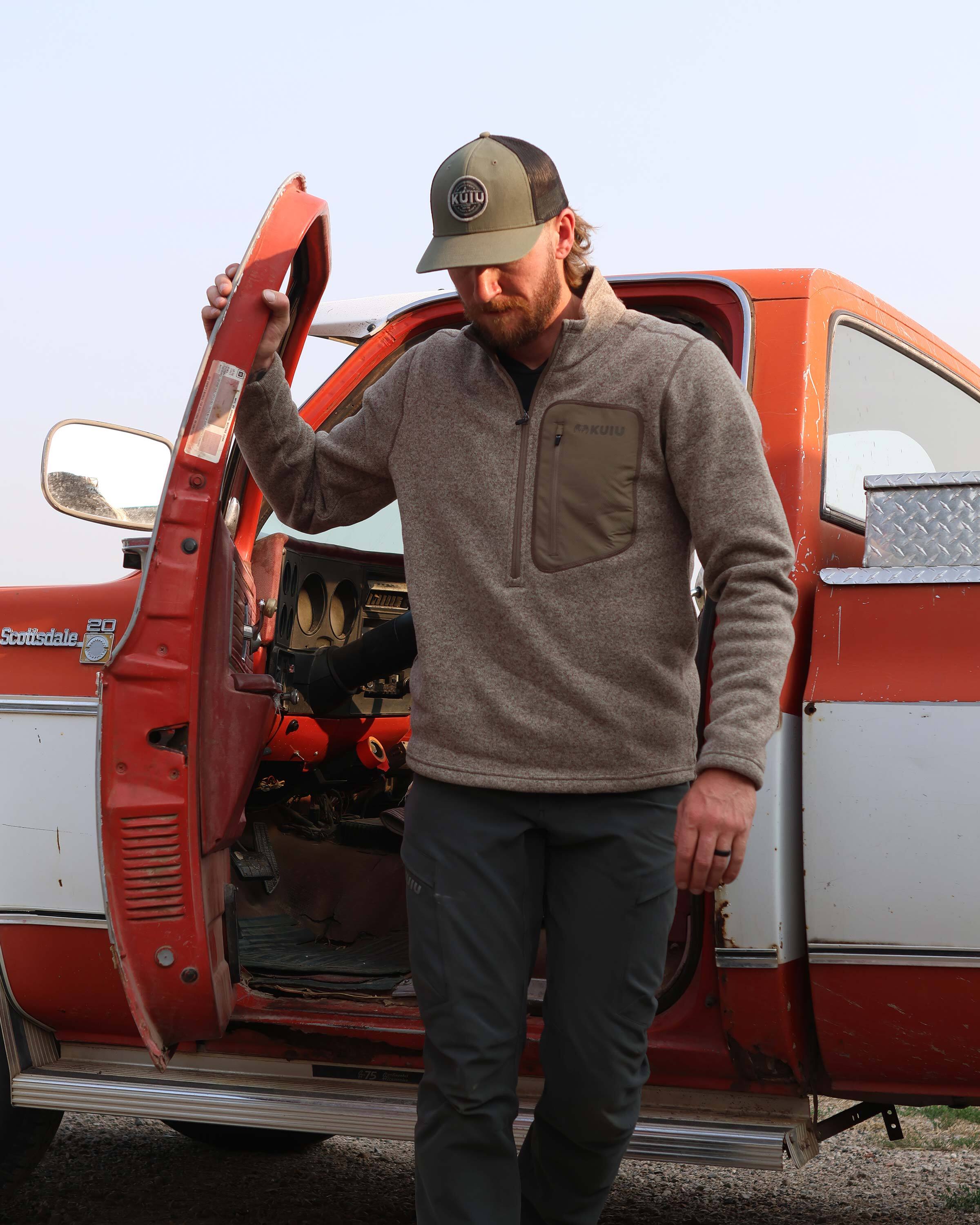 Base Camp Pullover Sweater | Khaki Heather - Image 8