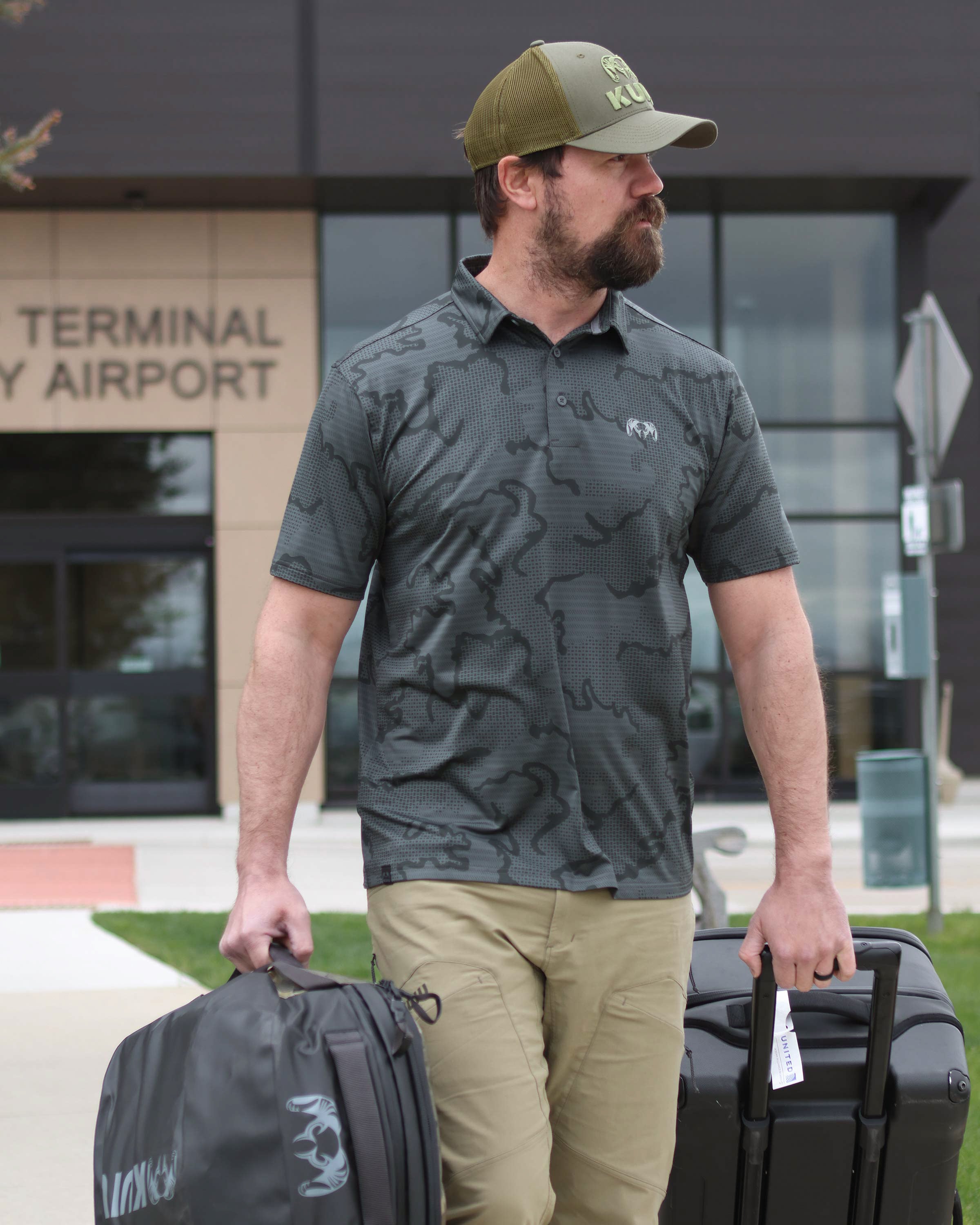 KUIU Performance Polo | Black - Image 3