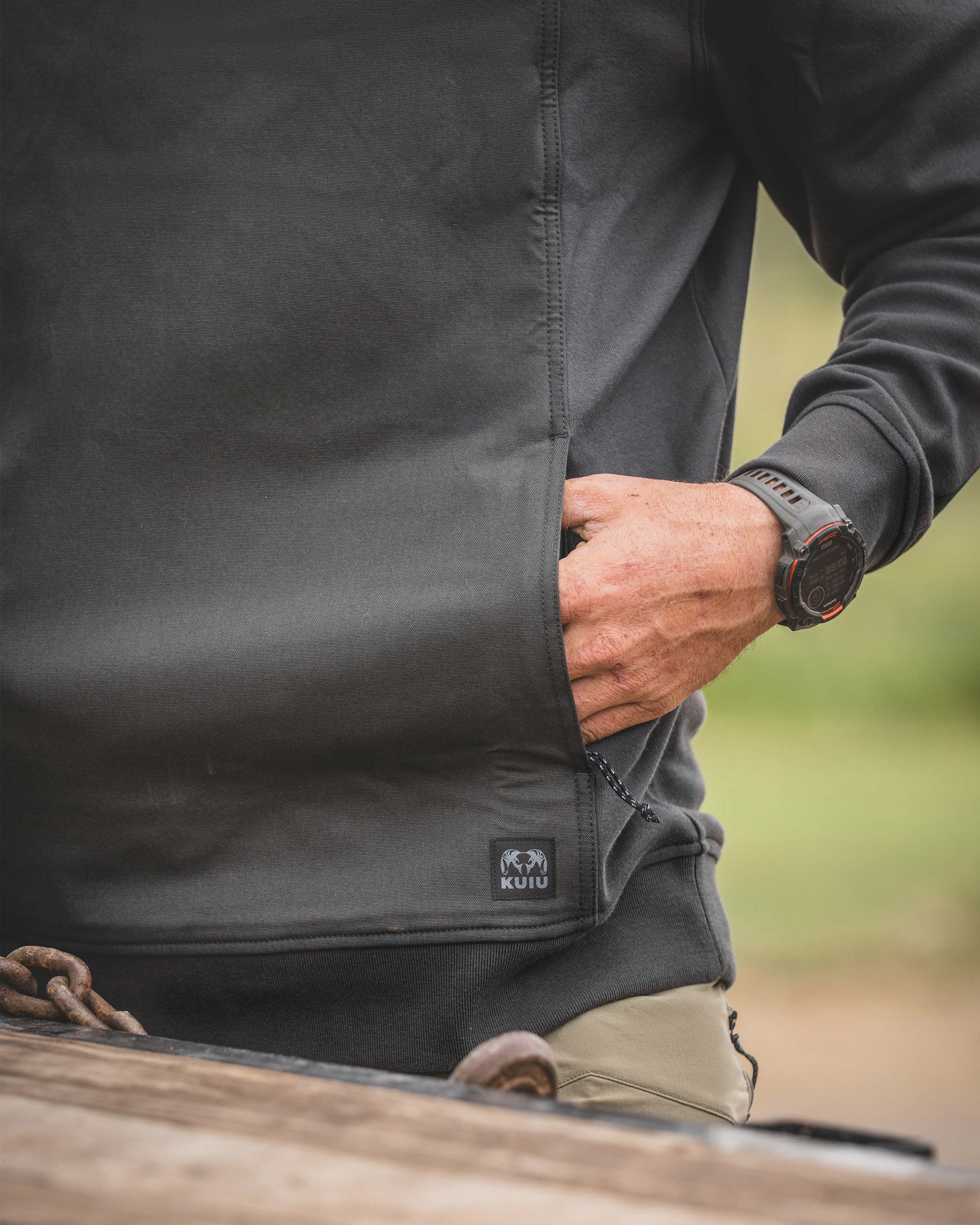 Workgrade Utility Hoodie | Asphalt - Image 8