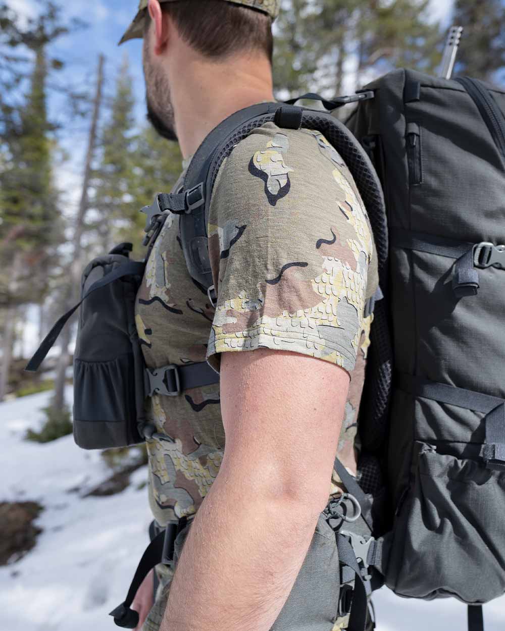 ULTRA Merino 120 LT SS Crew-T | Ash - Image 6