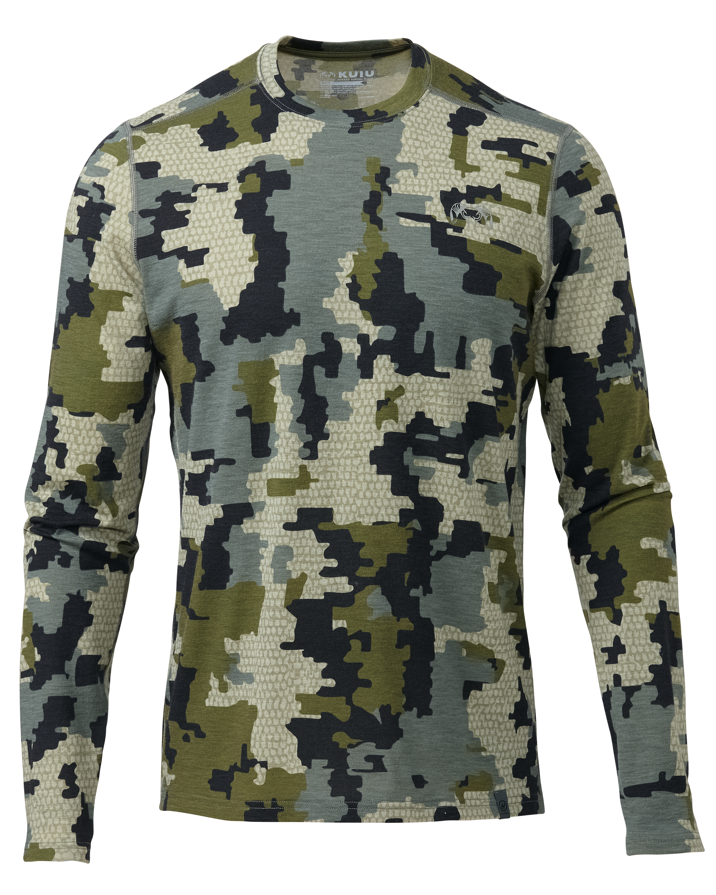 ULTRA Merino 120 LT LS Crew-T | Verde