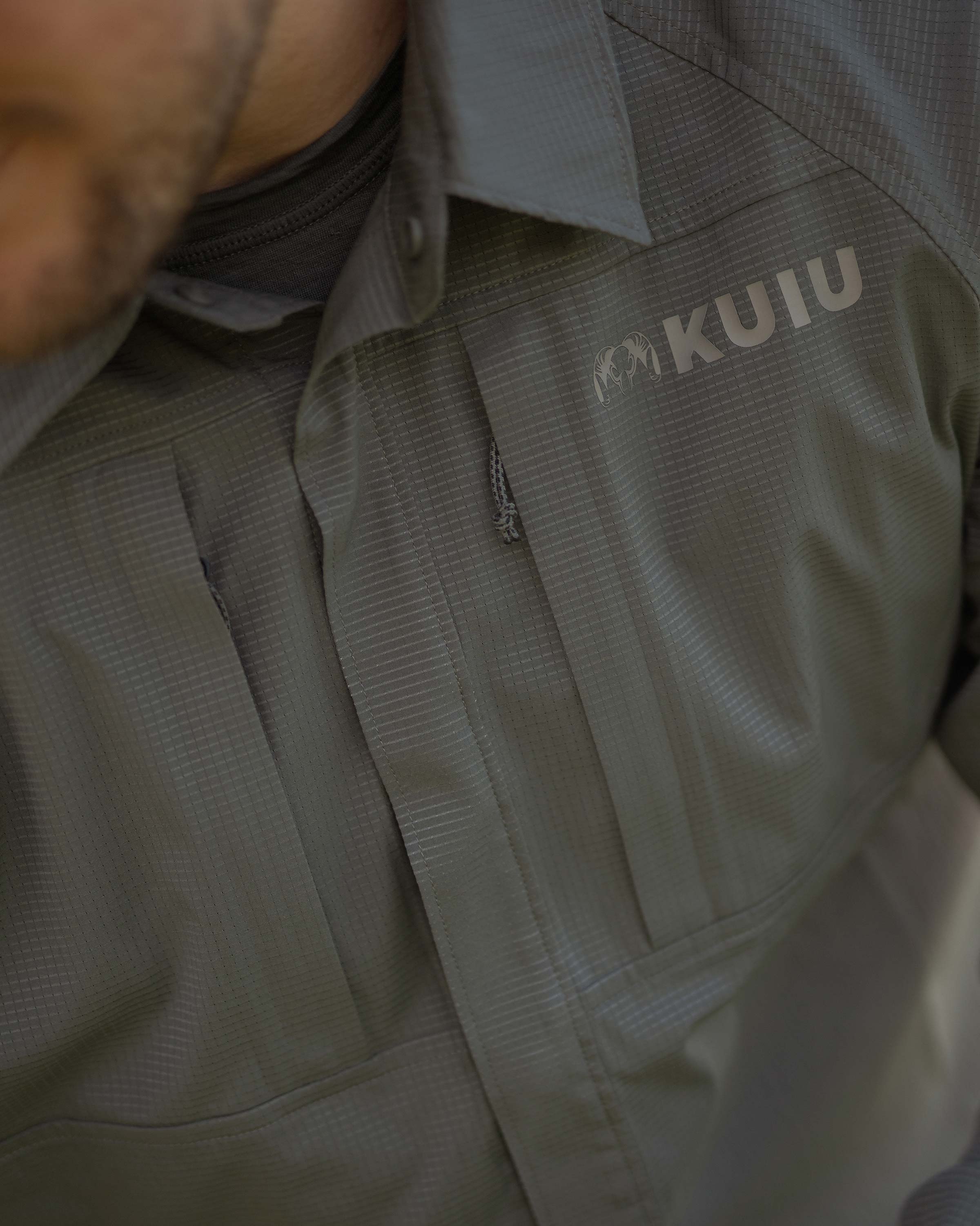 Tiburon Hybrid Snap Shirt | Buckbrush - Image 10