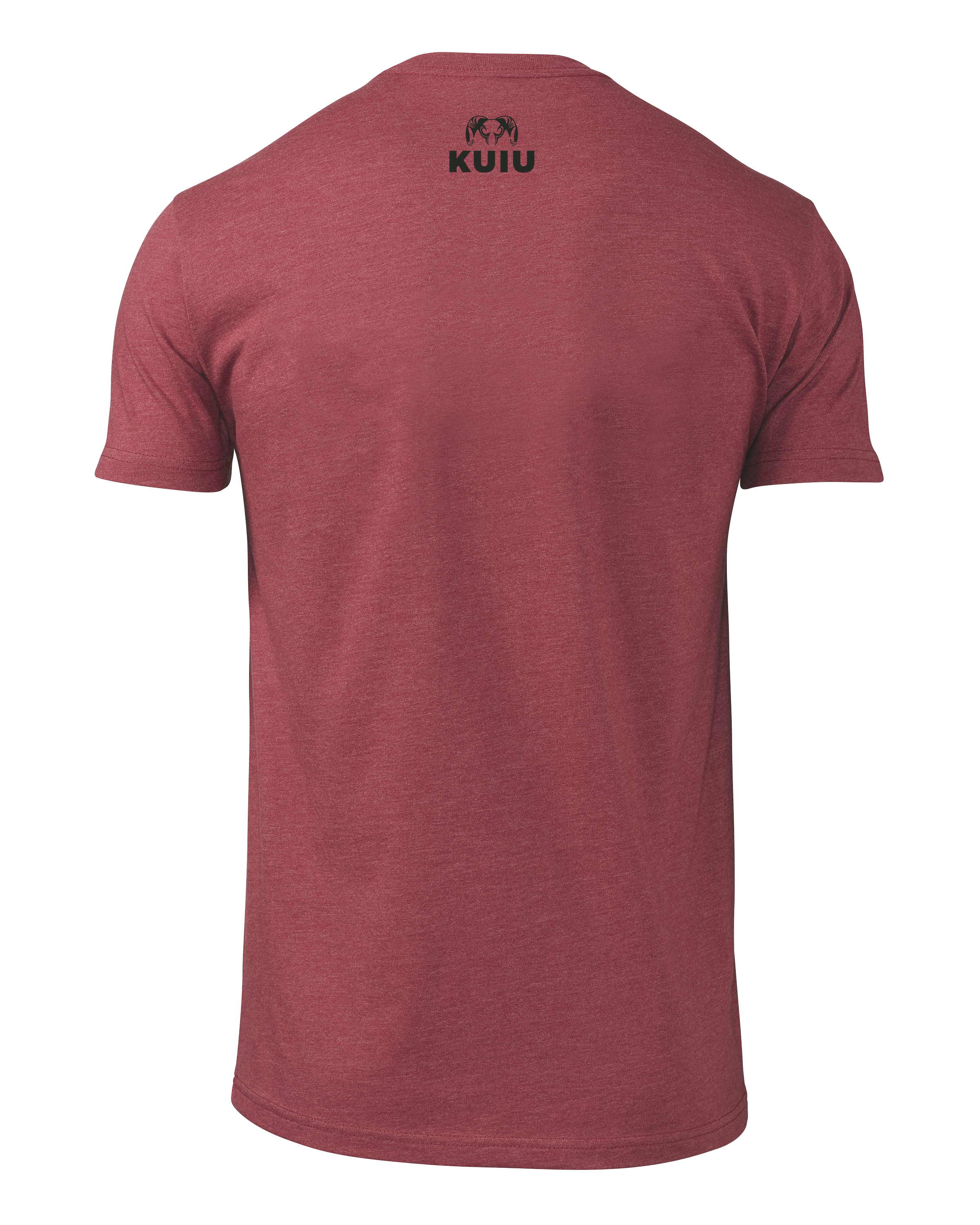 Alternative view of KUIU Topo Here to Hunt T-Shirt | Cardinal