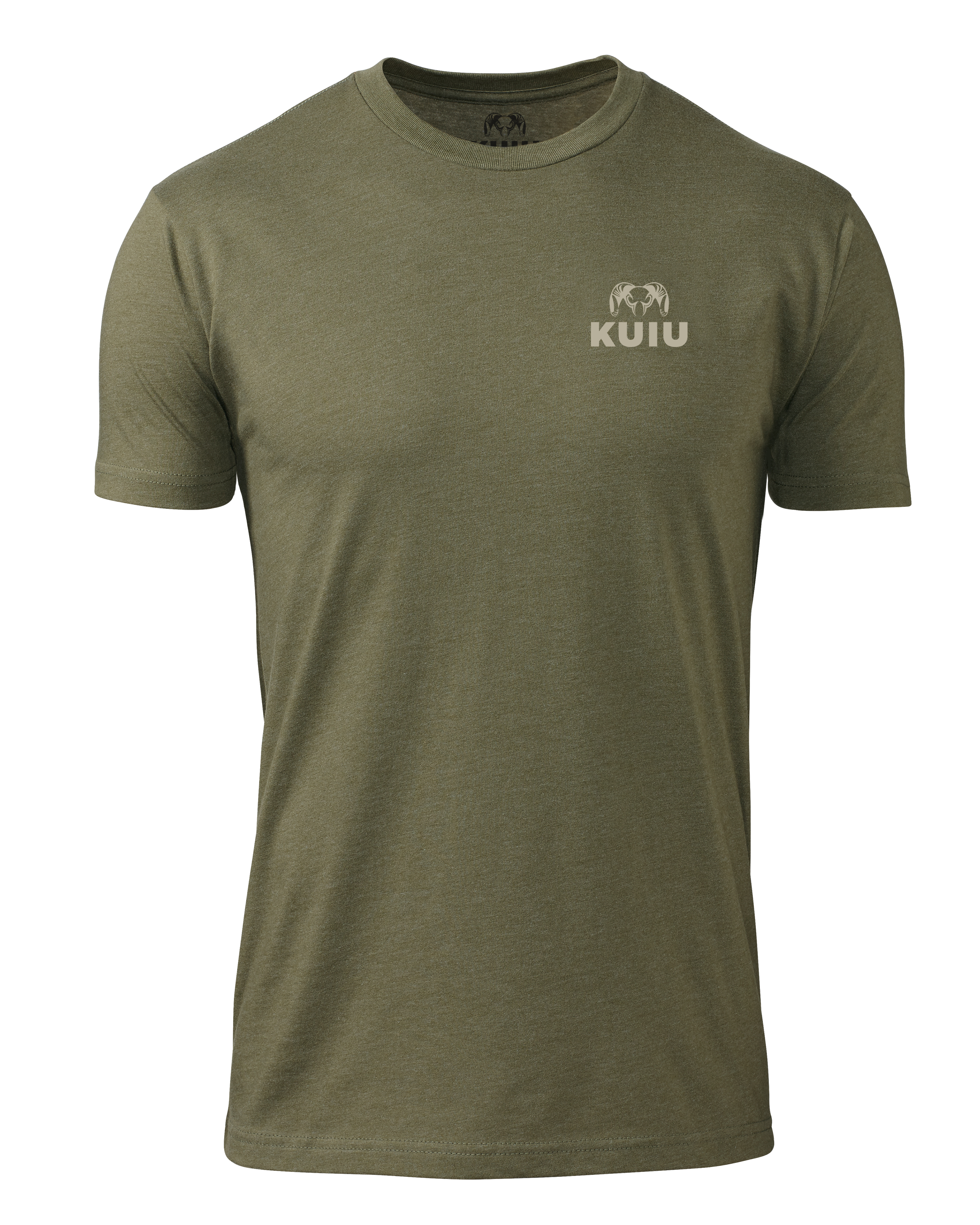 Alternative view of KUIU Retro Flag Fade T-Shirt | Military Green