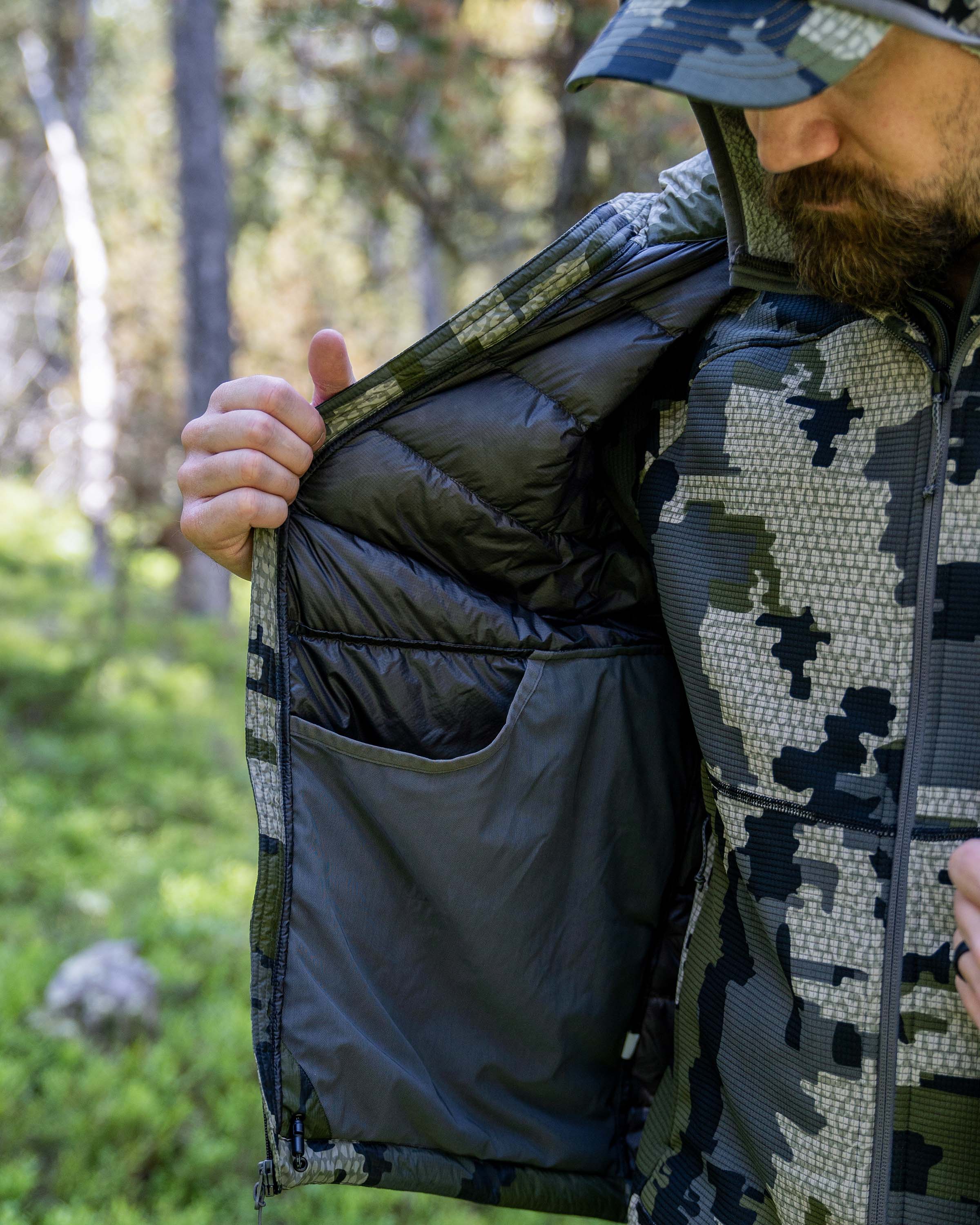 Super Down LT Vest | Ash - Image 5