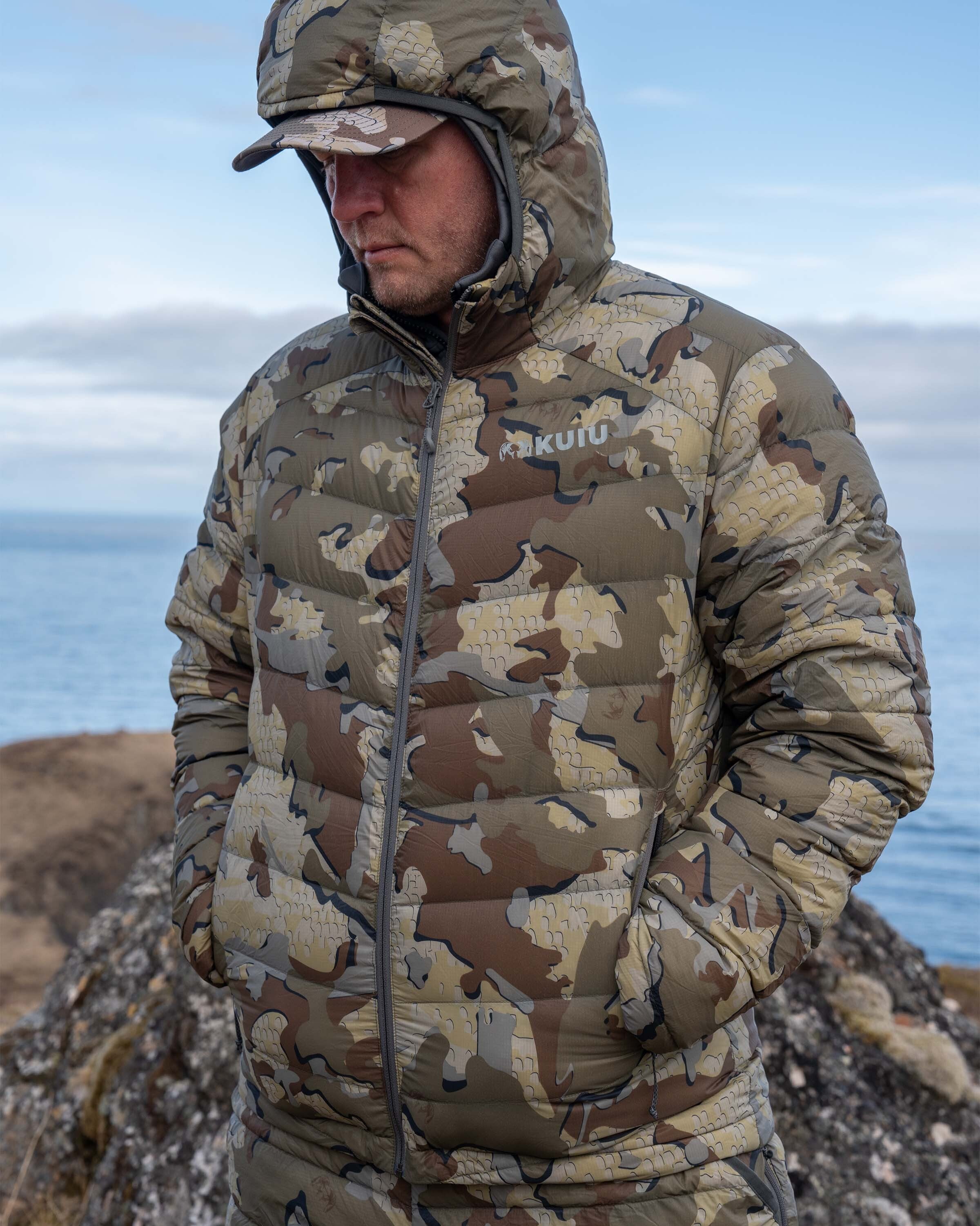 Super Down LT Hooded Jacket | Ash - Image 6